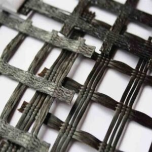 polyester geogrid material