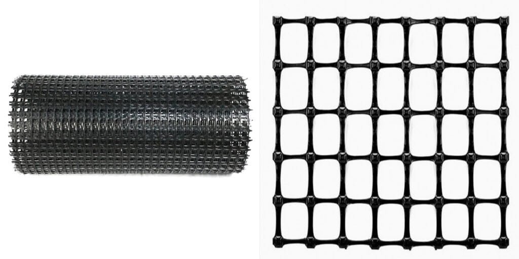 Biaxial geogrid